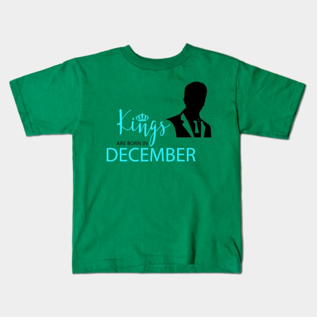 December Kids T-Shirt by Creative Has